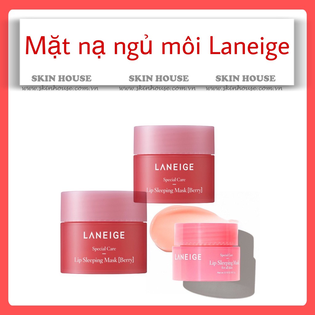 Sẵn- Mặt Nạ Ngủ Môi Laneige Lip Sleeping Mask- Skinhouse