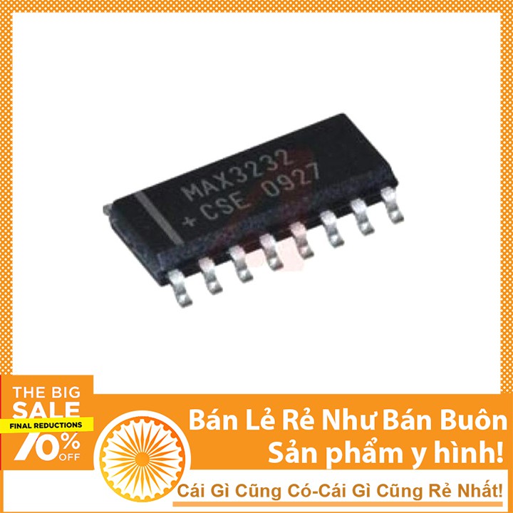 Ic số Max3232 Dán SOP16