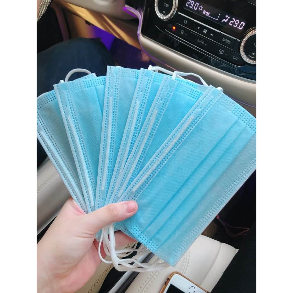 Khẩu trang y tế 4 lớp , khẩu trang y tế kháng khuẩn hộp 50 cái | BigBuy360 - bigbuy360.vn