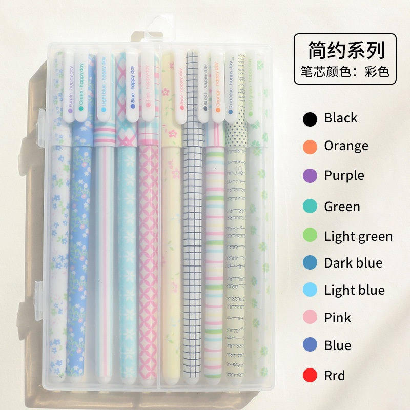 Hộp 10 bút gel sáng tạo - UniLabel