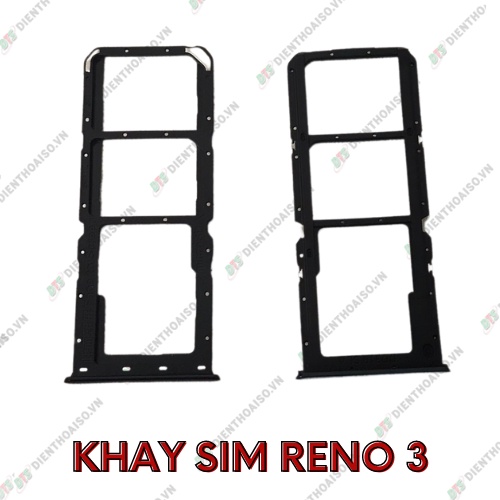 Khay sim oppo reno 3 xanh và đen