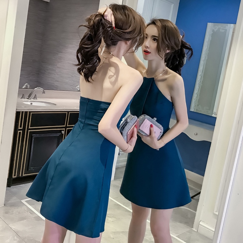 Váy nữ xinh đẹp ngắn dễ thương đầm nữ giá dẻ thoáng mát ground