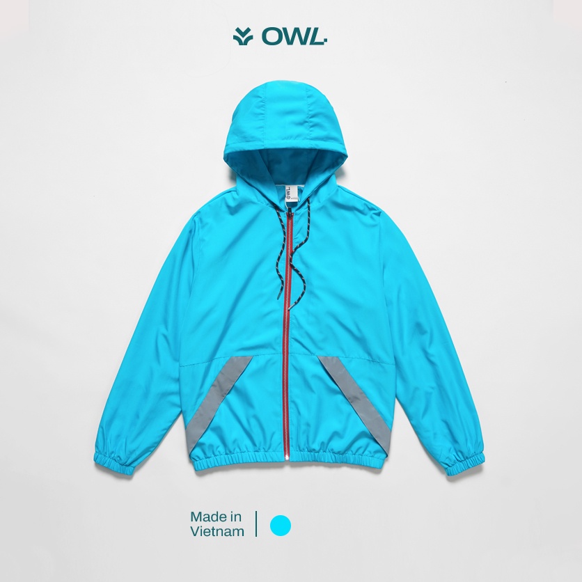 OWL BRAND® Áo Khoác Dù Trượt Nước Phản Quang - OWL220920
