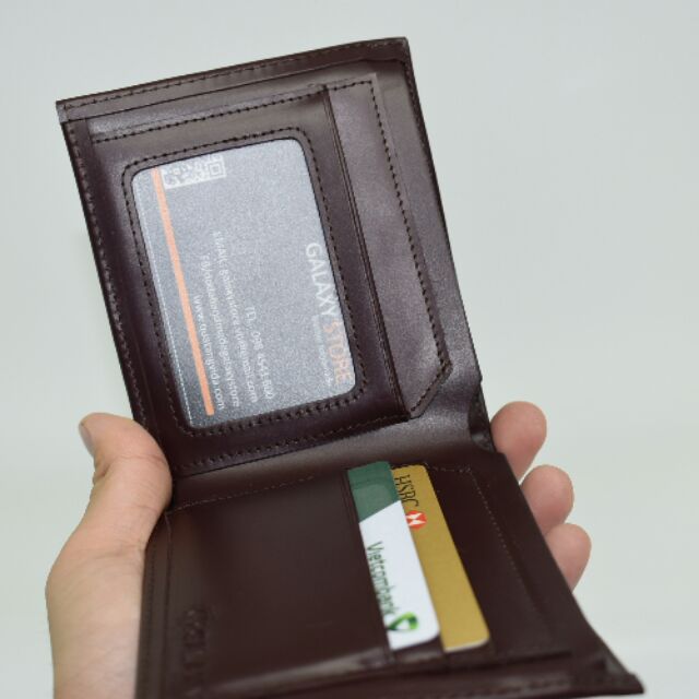 Ví Bóp Nam Da Bò Cao Cấp Galaxy Store SGVN02