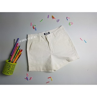 Quần short kaki nữ xuất khẩu co giãn nhẹ