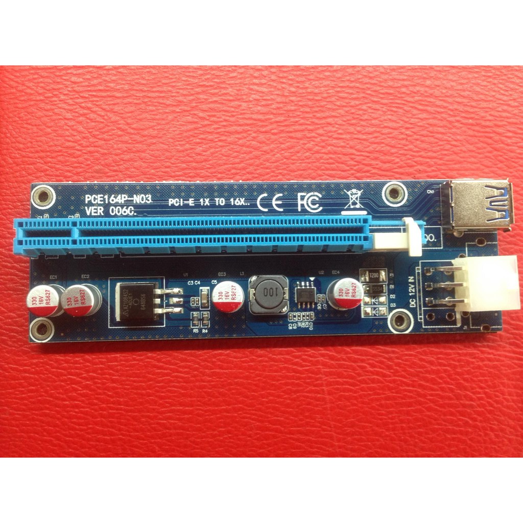 Bộ dây Riser hỗ trợ sửa chữa card màn hình - Mã PCE164P-N03