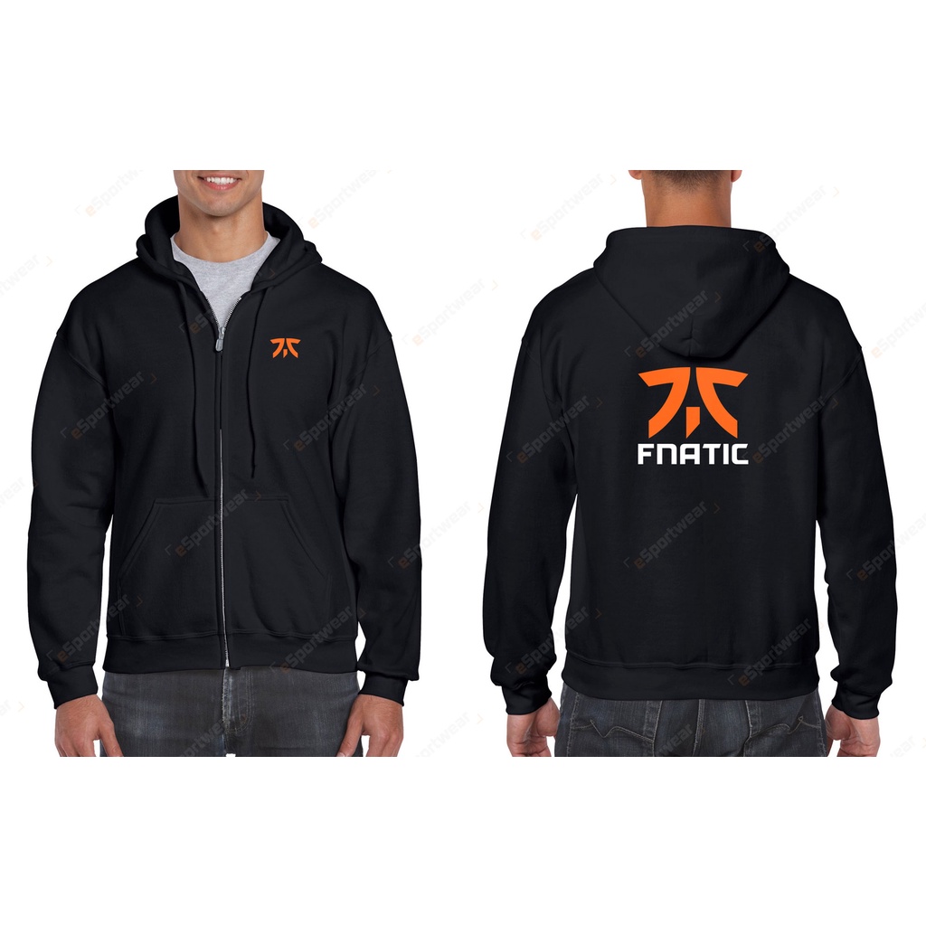ÁO KHOÁC HOODIE CÓ ZIP - TEAM FNATIC