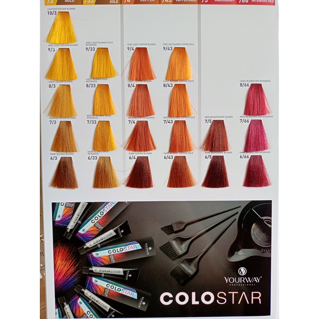 Màu nhuộm tóc Yourway - không có oxi