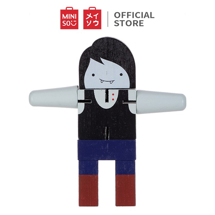 Đồ chơi gỗ xếp hình Miniso Adventure Time - Hàng chính hãng