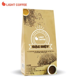 Cafe Đặc biệt Light Coffee gu đậm, đắng mạnh - Gói 500g