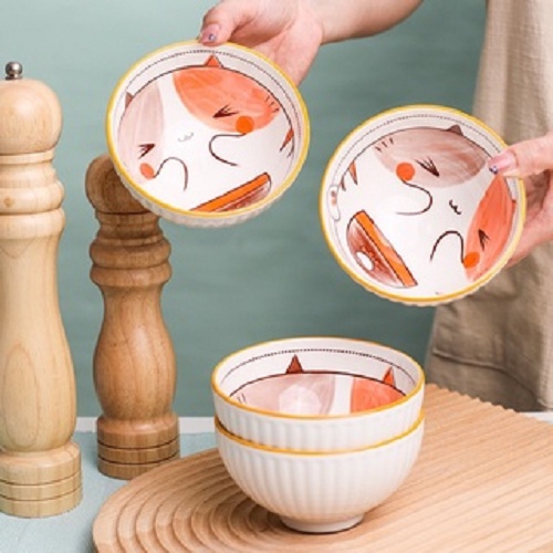 Bát Ăn Dặm Bát Gốm Sứ Size To Nhiều Hình Ngộ Nghĩnh Cho Bé