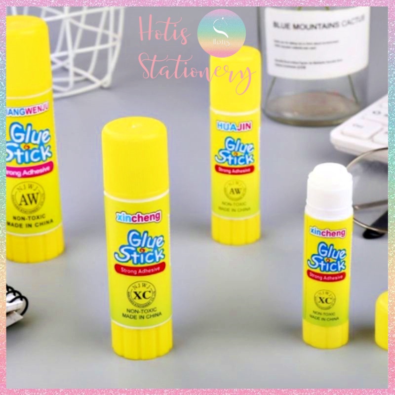 [HOTIS] Hộp 24 chai hồ khô 9gr dán giấy Glue Stick độ dính cao, tiện lợi