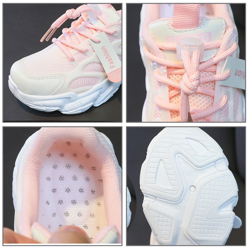 Giày thể thao IQ ANGEL đế mềm thoáng khí thời trang dành cho bé gái