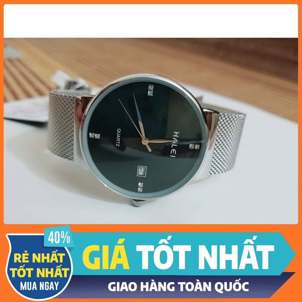 Đồng hồ nam HALEI HL168 V6 dây xích mẫu siêu sang mẫu hot 2018