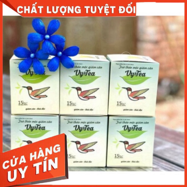 (combo 2 hộp) 2 hộp trà vy(()))) tea giảm cân dáng đẹp