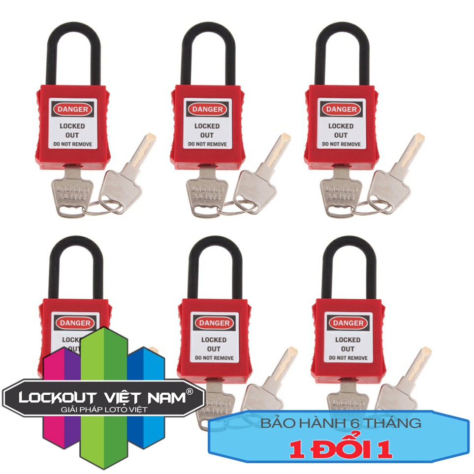 KHÓA LOTO - LOCKOUT - TAGOUT [HÀNG CÓ SẴN]