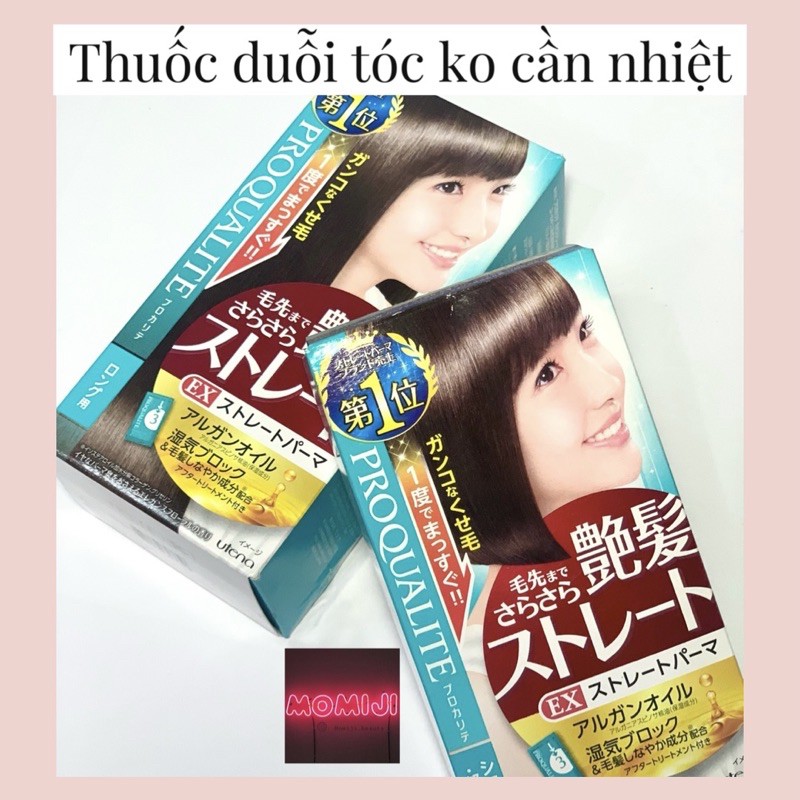 THUỐC DUỖI TÓC KO DÙNG NHIỆT UTENA NHẬT