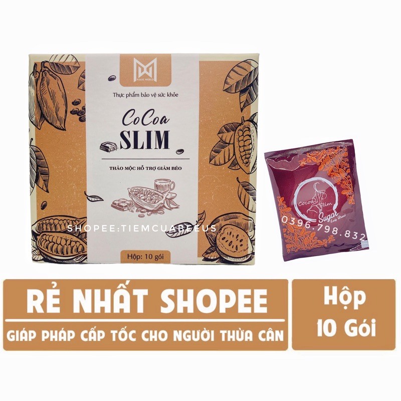 Giảm Cân COCOA SLIM Chính Hãng- Giảm Cân Nhanh, Giảm Cân Cấp Tốc, An Toàn Hiệu Quả