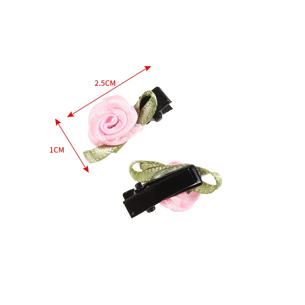 Bộ 5 kẹp tóc Haimeikang hình bông hoa mini phong cách Hàn Quốc xinh xắn cho nữ