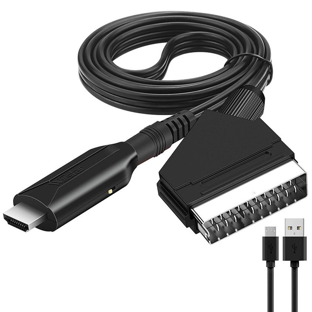 Cáp ChuyểN ĐổI Âm Thanh TAYLOR1 Scart Sang HDMI Cho HDTV / DVD PS3 / PAL