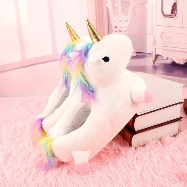 Dép bông Unicorn béo ú (CÓ SẴN)