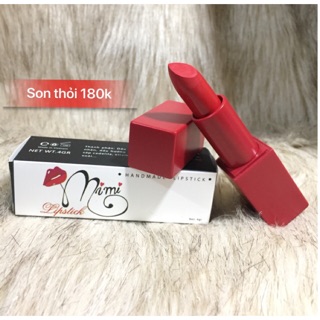8.💦 SON TƯƠI MIMI LIPSTICK CAO CẤP /💄SON SÁP HANDMADE 100% THIÊN NHIÊN