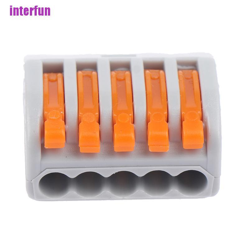 Set 5 Đầu Nối Dây Điện Nhanh Pct-215 222-415 | BigBuy360 - bigbuy360.vn