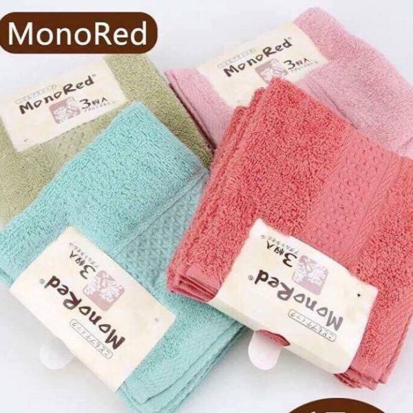 Khăn mặt xuất nhật set 3 monored