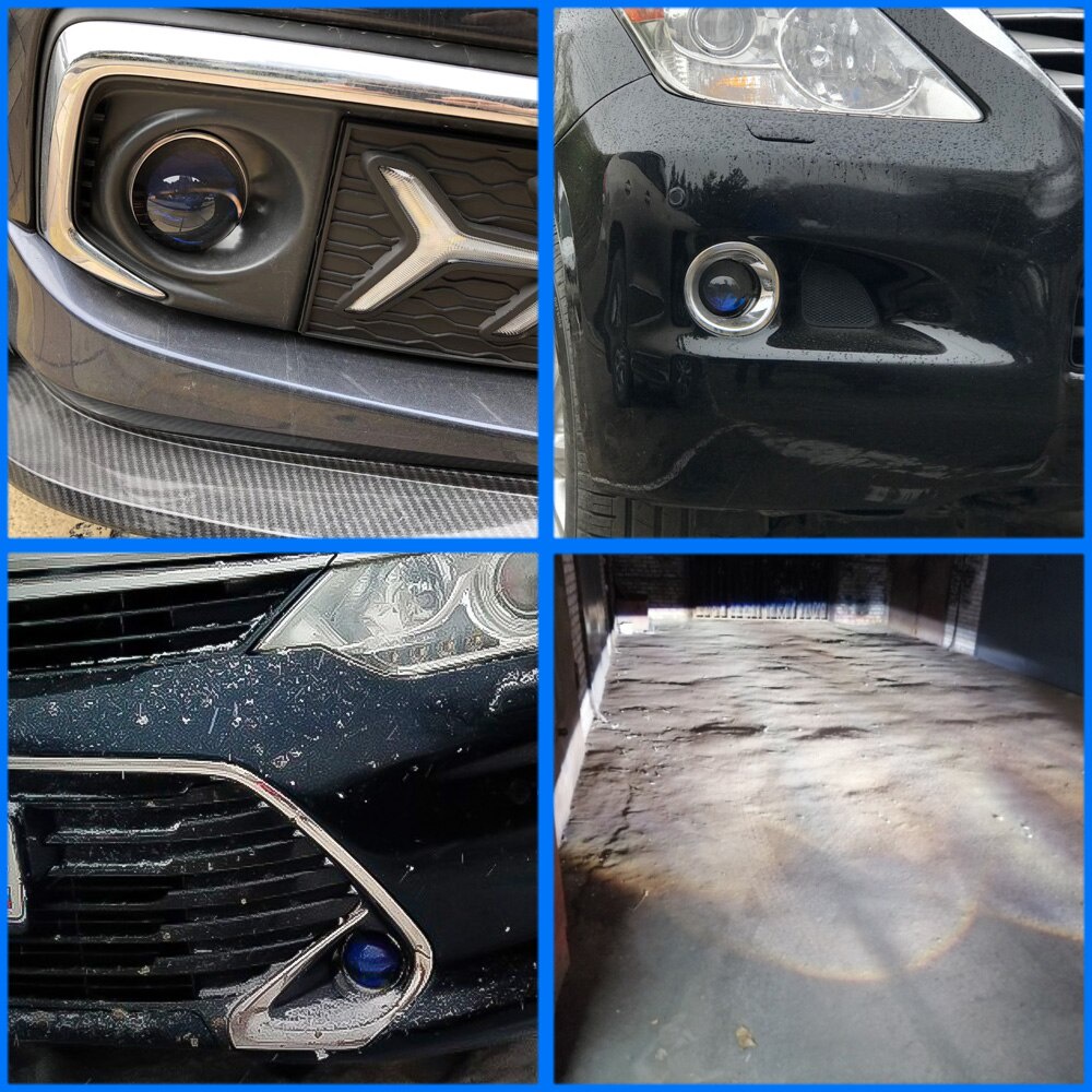 Đèn LED Sương Mù Chống Thấm Nước Thay Thế Dành Cho Xe Hơi Toyota Vios / Innova / Fortuner / Avanza / Camry / Corolla Bi-xenon H11