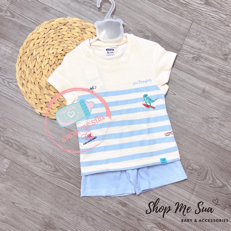 MOMPA Bộ quần áo cộc tay mùa hè siêu xinh dành cho bé từ 1 đến 5 tuổi