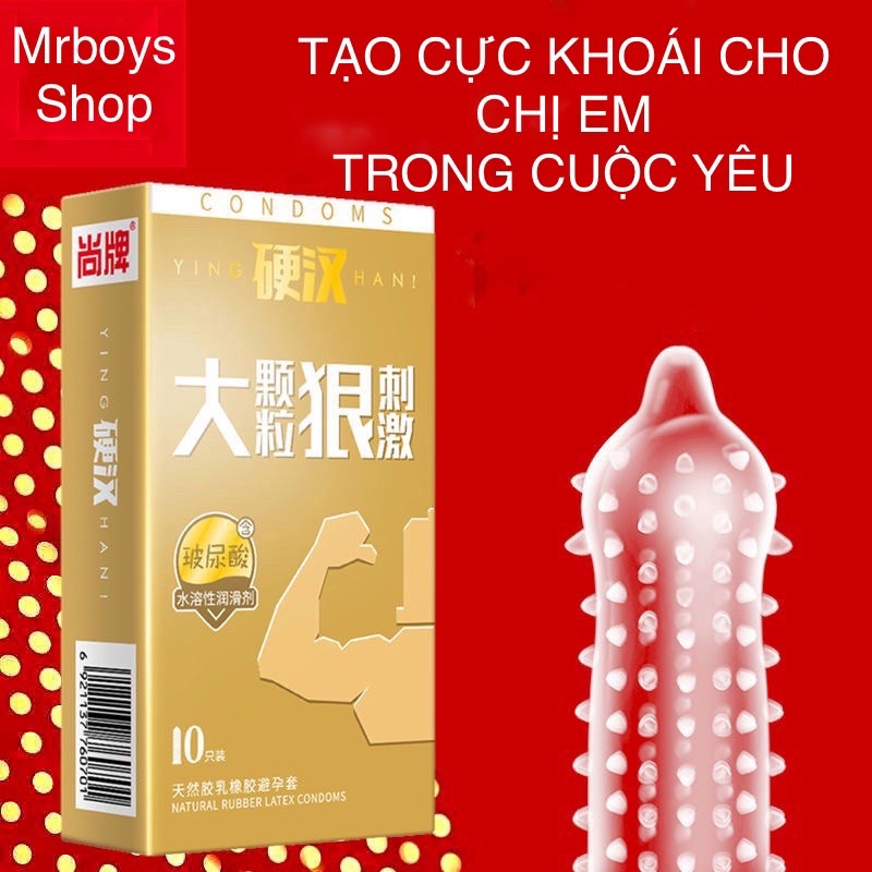 Bao Cao Su Gai 3 Chiều Kích Thích Cực Khoái Hộp 10 cái