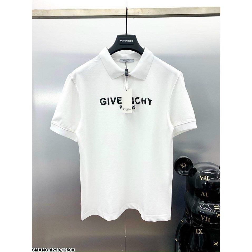 Áo Thun Polo Nam Cao Cấp GLVENCY PARIS Ngực In Chữ Nổi Thiết Kế Đơn Giản Sang Trọng Tinh Tế Siêu Đẹp