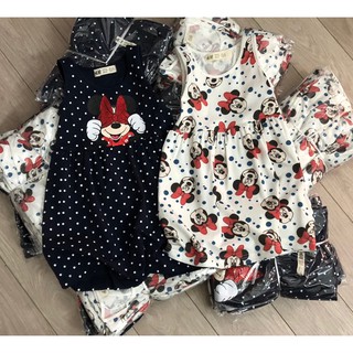 Váy sát nách mickey HM 1-10Y (có ảnh thật)