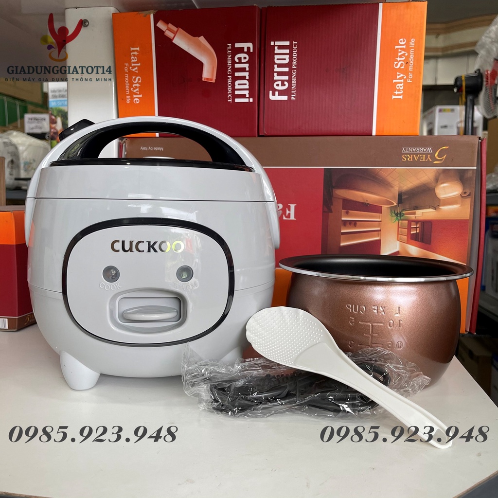 Nồi Cơm Điện mini CUCKOO CR387/NKMedia-  Dung tích 1L,1L2,1L8 kiểu dáng Con Lợn Siêu Đáng Yêu, BH 12 tháng