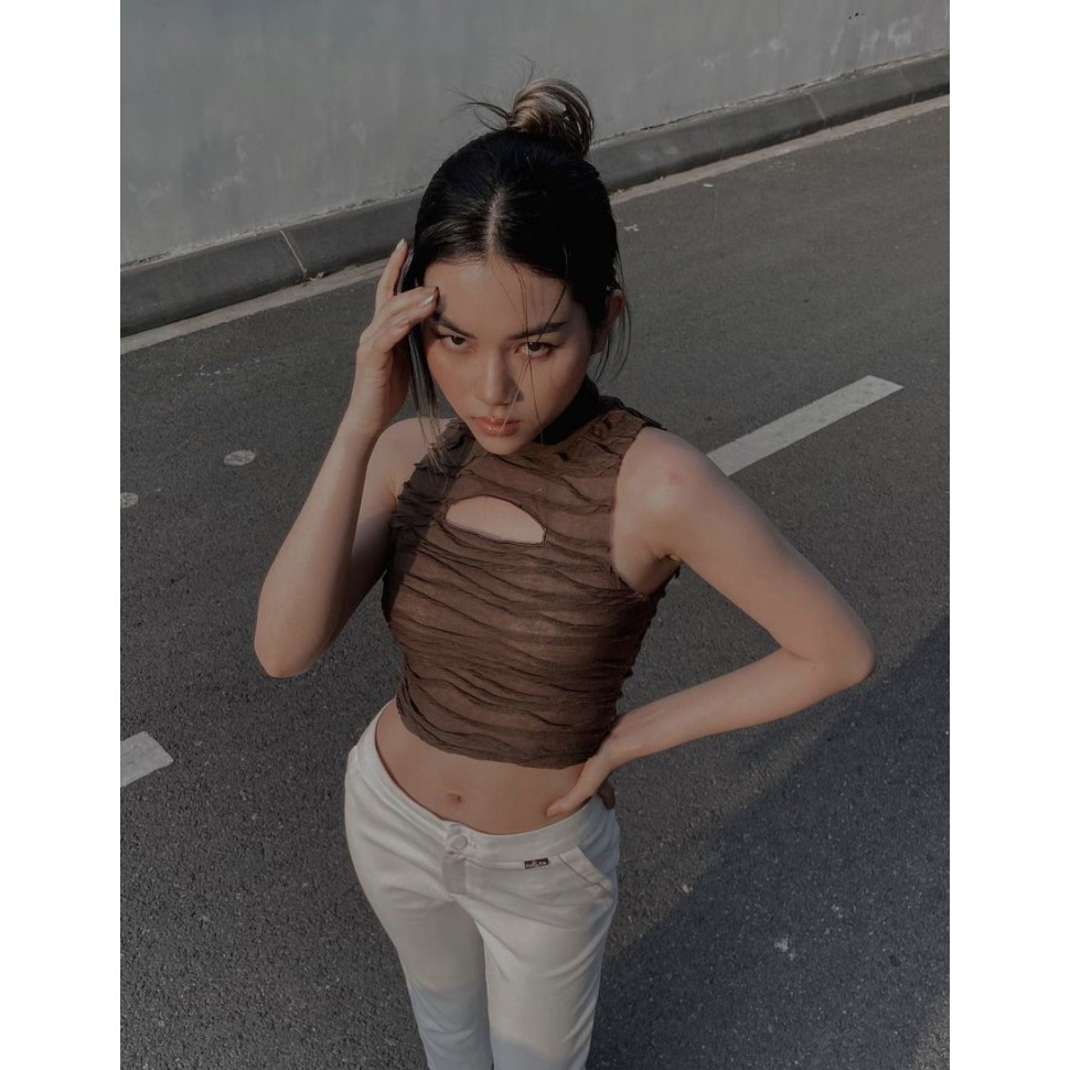 [Mã WASKT304 giảm 15% tối đa 30K đơn 99K] 𝐖𝐨𝐨𝐝𝐲𝐫𝐞𝐜 𝐂𝐫𝐨𝐩 𝐇𝐞𝐚𝐫𝐭𝐁𝐮𝐫𝐧 (Crop nâu) | BigBuy360 - bigbuy360.vn