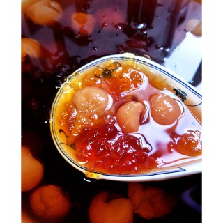Chè dưỡng nhan nhựa đào