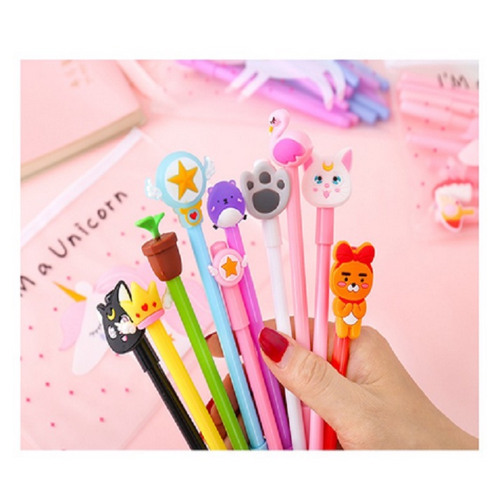 Bút hình thú siêu dễ thương cute cho bé set 20 cây Shop Movava - BAH1