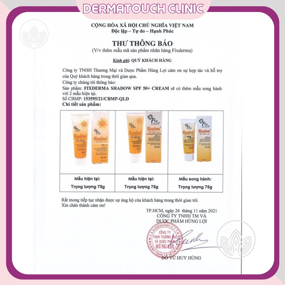 Fixderma Kem chống nắng Fixderma SPF 30+  SPF50+