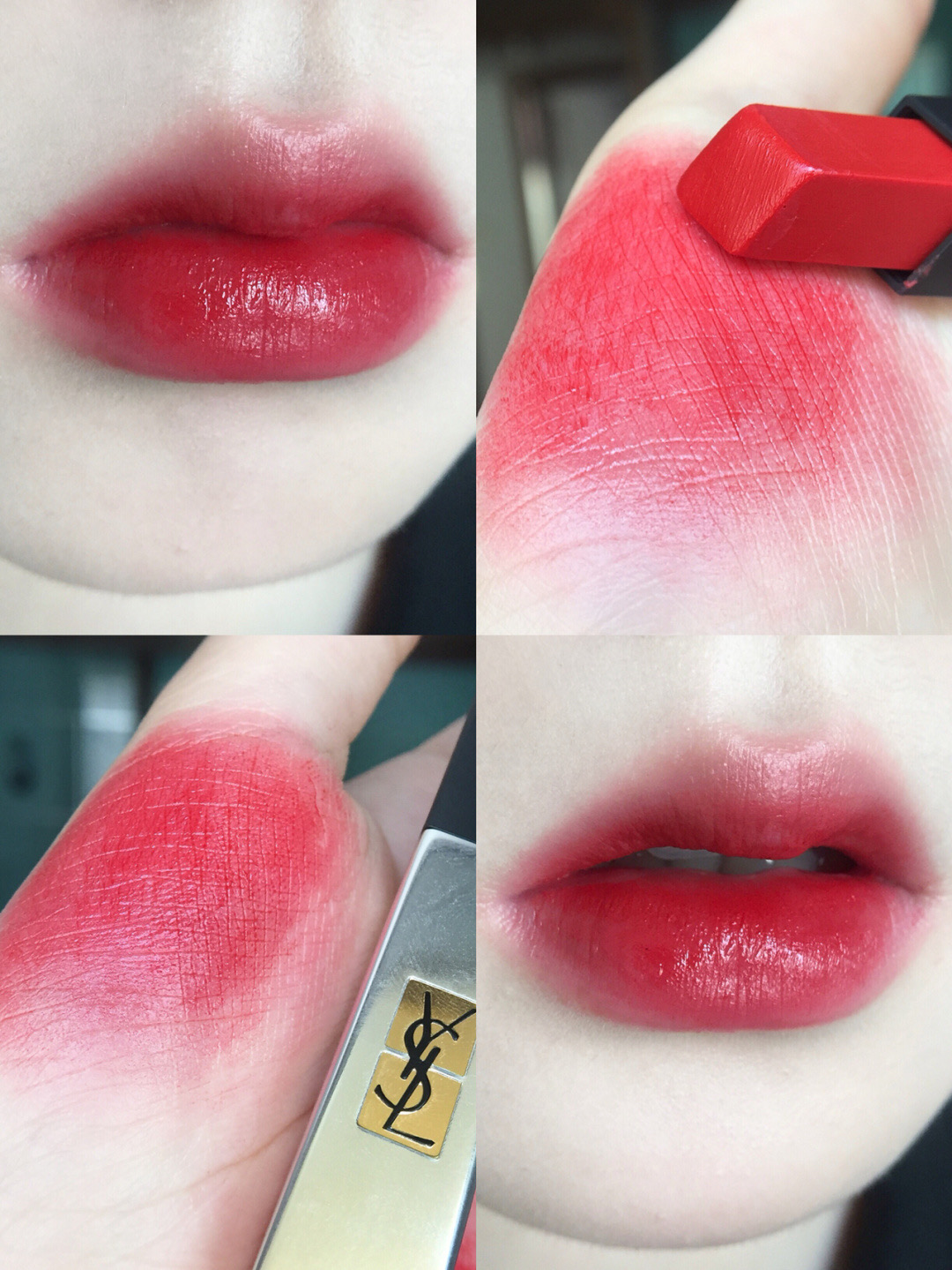 Son môi YSL thiết kế ống son màu bạc cao cấp 12 màu tùy chọn | BigBuy360 - bigbuy360.vn