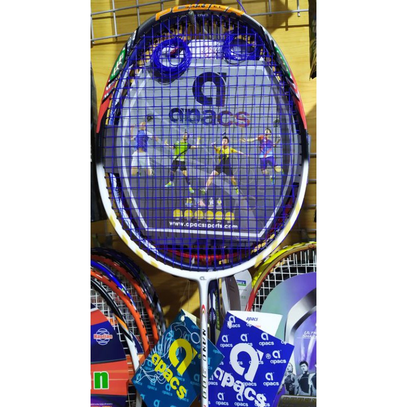 Vợt cầu lông Apacs Nano 900 Power + Lưới Yonex 10,5kg + Túi + Quấn Cán Vợt