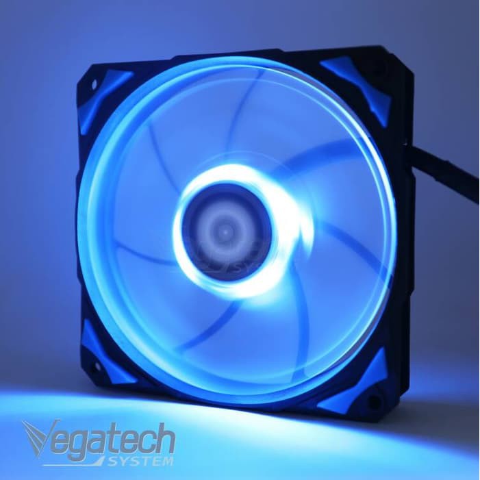 Quạt Fan Case 12cm ID Cooling PL-12025 B - Led đẹp, 2200RPM, sức gió lớn