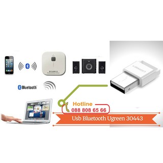 USB thu Bluetooth 4.0 Ugreen 30443