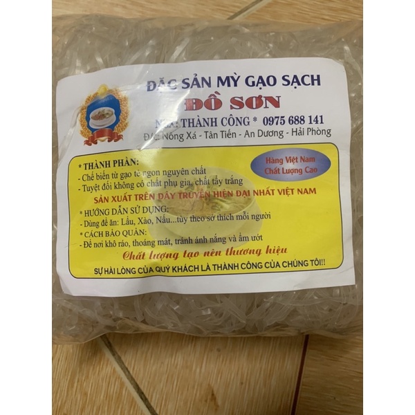 Đặc sản mỳ gạo sạch Đồ Sơn