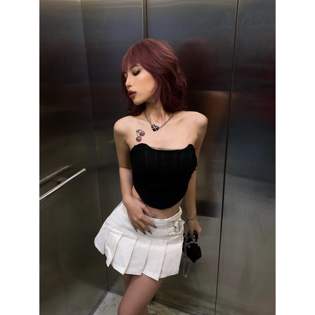 Áo croptop corset CAT CORSET - Tipblu | BigBuy360 - bigbuy360.vn