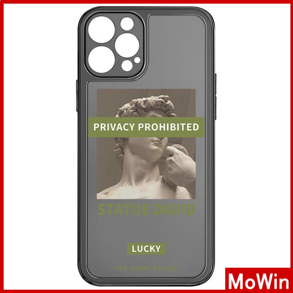 Ốp Điện Thoại Silicon Trong Suốt Viền Vuông Chống Sốc Cho iPhone 13 Pro Max iPhone 12 Pro Max iPhone 11 iPhone 7 Plus