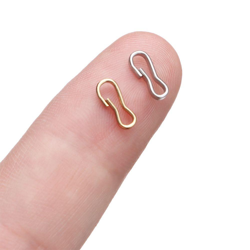 BEBETTERM Kẹp Móc Khóa Mini Bằng Kim Loại DIY