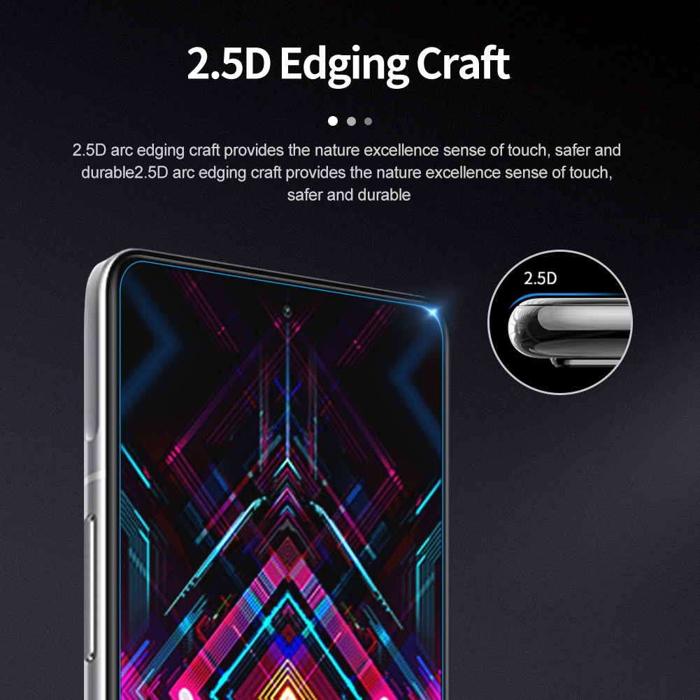 Kính cường lực Nillkin 2.5D H + Pro cho Xiaomi Redmi K40 Gaming chống lóa