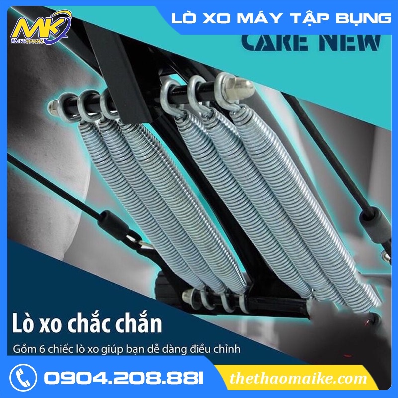 Dây lò xo thay thế máy tập bụng sixpack care | Hàng Chuẩn Nhập Theo Máy ĐK 22mm |