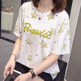 [Free Ship] Áo thun nữ vải Lycra co giãn thoáng mát, thoải mái size M , L , XL ,XXL