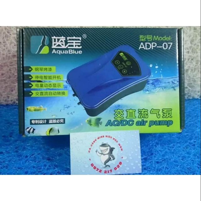 Máy oxi tích điện AquaBlue ADP-07